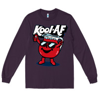 Plum Kool-Af Long Sleeve Tee - linhVisuals