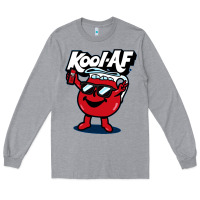Heather Grey Kool-Af Long Sleeve Tee - linhVisuals