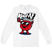 White Kool-Af Long Sleeve Tee - linhVisuals