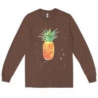 Chestnut Pineapple Onesie Long Sleeve Tee - linhVisuals