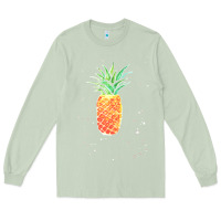 Matcha Pineapple Onesie Long Sleeve Tee - linhVisuals