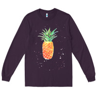 Plum Pineapple Onesie Long Sleeve Tee - linhVisuals