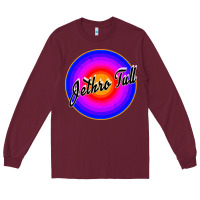 Burgundy jethro tull Long Sleeve Tee - linhVisuals