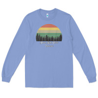 Colony Blue deam lake state Long Sleeve Tee - linhVisuals