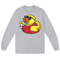 Lifeguard Rubber Duck T Shirt Long Sleeve Tee | Teevron