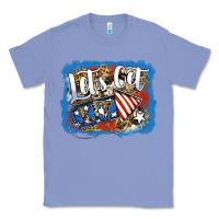 Colony Blue Let's Get Lit Classic Tee - Jasminsmagicworld