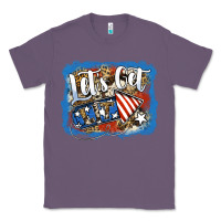 Lavender Let's Get Lit Classic Tee - Jasminsmagicworld