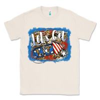 Natural Let's Get Lit Classic Tee - Jasminsmagicworld