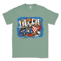 Sage Let's Get Lit Classic Tee - Jasminsmagicworld