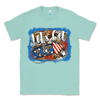 Seafoam Let's Get Lit Classic Tee - Jasminsmagicworld
