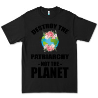 Black Destroy the patriarchy not the planet Premium Tee - Bettercallsaul