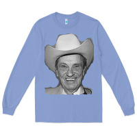 Colony Blue profile ernest tubb famous Long Sleeve Tee - linhVisuals