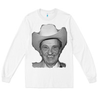 White profile ernest tubb famous Long Sleeve Tee - linhVisuals