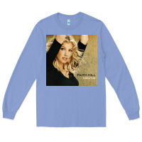Colony Blue faith hill   breathe Long Sleeve Tee - linhVisuals
