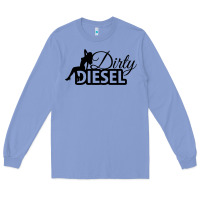 Colony Blue Dirty Diesel Sexy Long Sleeve Tee - linhVisuals