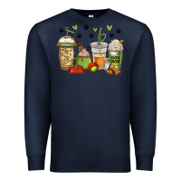 Navy dog mom coffee Premium Sweatshirt - Jasminsmagicworld