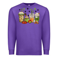 Purple dog mom coffee Premium Sweatshirt - Jasminsmagicworld