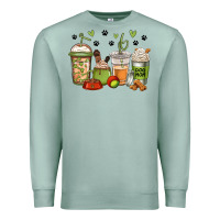 Seafoam dog mom coffee Premium Sweatshirt - Jasminsmagicworld