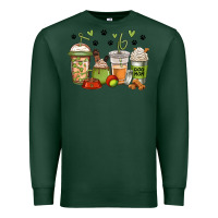 Sports Green dog mom coffee Premium Sweatshirt - Jasminsmagicworld