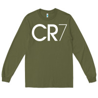 Army Green Cristiano CR7 Long Sleeve Tee - linhVisuals