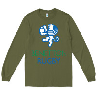 Army Green benetton rugby in italy Long Sleeve Tee - linhVisuals