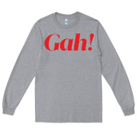 Heather Grey lisa say gah Long Sleeve Tee - linhVisuals
