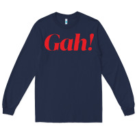 Navy lisa say gah Long Sleeve Tee - linhVisuals