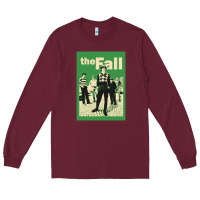 Burgundy beat happening indie pop 68565583 Long Sleeve Tee - linhVisuals