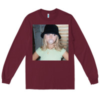 Burgundy Rosinkranz Looks So Good Claire Long Sleeve Tee - linhVisuals