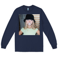 Navy Rosinkranz Looks So Good Claire Long Sleeve Tee - linhVisuals