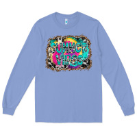 Colony Blue Summer Vibes Long Sleeve Tee - CowhideDigitalArt