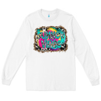 White Summer Vibes Long Sleeve Tee - CowhideDigitalArt