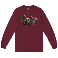 Burgundy mouse guard Long Sleeve Tee - linhVisuals