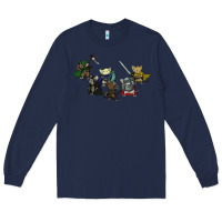 Navy mouse guard Long Sleeve Tee - linhVisuals