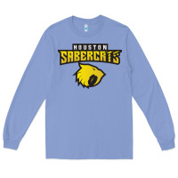 Colony Blue houston sabercats rugby Long Sleeve Tee - linhVisuals