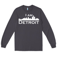 Smoke I Am Detroit Long Sleeve Tee - linhVisuals