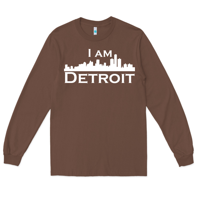 I Am Detroit Long Sleeve Tee by linhVisuals | Teevron