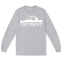 Moon Dust I Am Detroit Long Sleeve Tee - linhVisuals