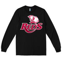 Black queensland reds rugby Long Sleeve Tee - linhVisuals