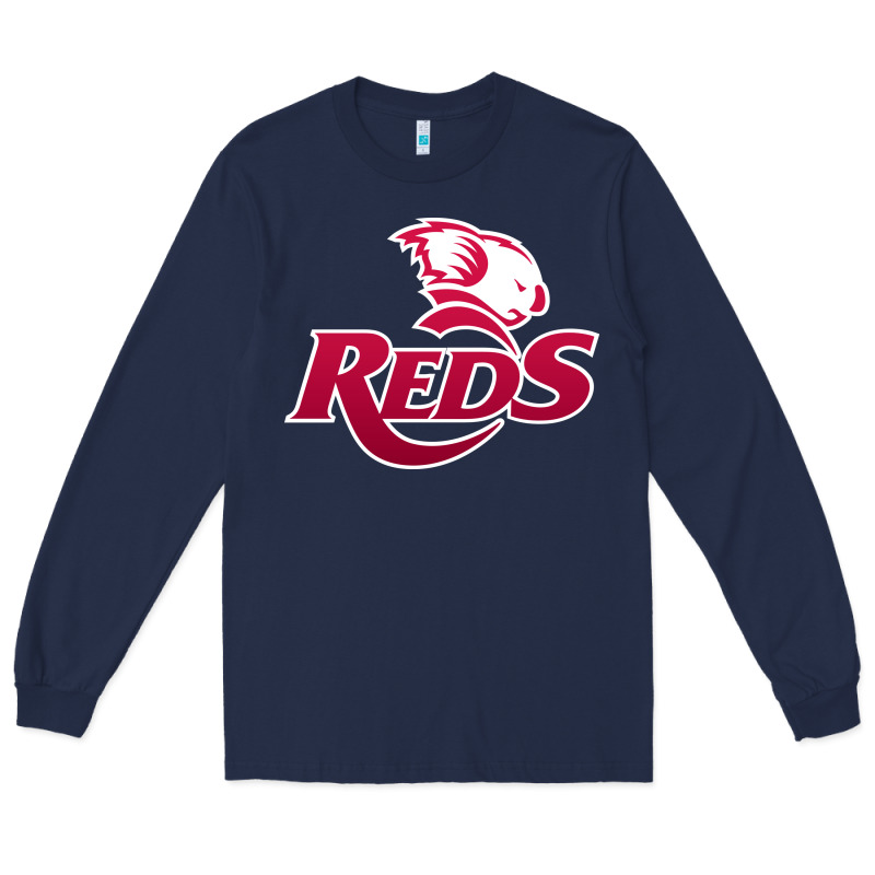 Queensland Reds Rugby Long Sleeve Tee by linhVisuals | Teevron