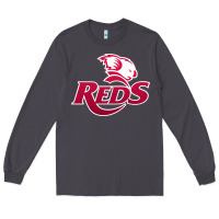 Smoke queensland reds rugby Long Sleeve Tee - linhVisuals