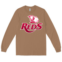 Toasted Coconut queensland reds rugby Long Sleeve Tee - linhVisuals