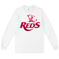 White queensland reds rugby Long Sleeve Tee - linhVisuals