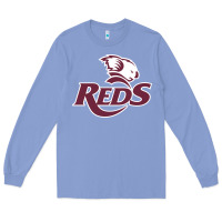 Colony Blue reds rugby australia Long Sleeve Tee - linhVisuals