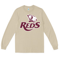 Mushroom reds rugby australia Long Sleeve Tee - linhVisuals