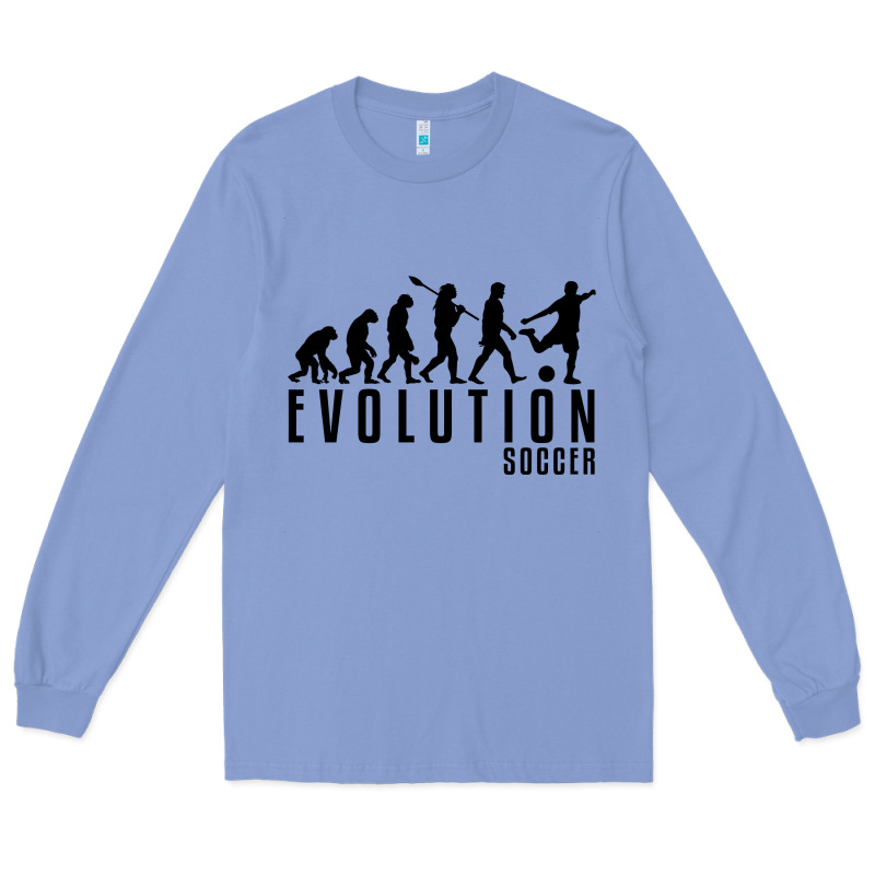 Soccer Evolution Long Sleeve Tee by linhVisuals | Teevron