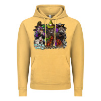 Vintage Mustard animal halloween Vintage Hoodie - SublimationCraftShop