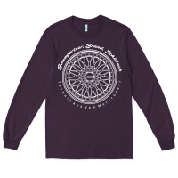 Plum BBS Wheel Long Sleeve Tee - linhVisuals