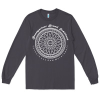 Smoke BBS Wheel Long Sleeve Tee - linhVisuals