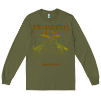 Army Green Ice Nine Kills Long Sleeve Tee - linhVisuals